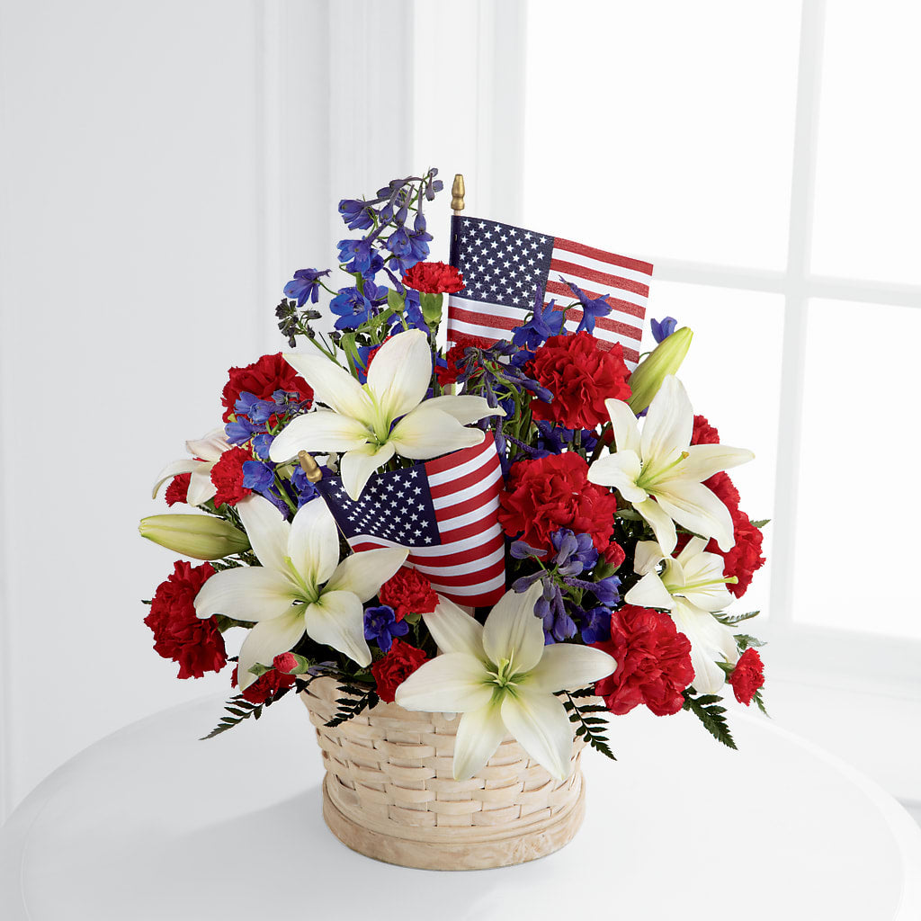 American Glory Bouquet – BECCA'S BLING AND BLOOMS, Millington TN