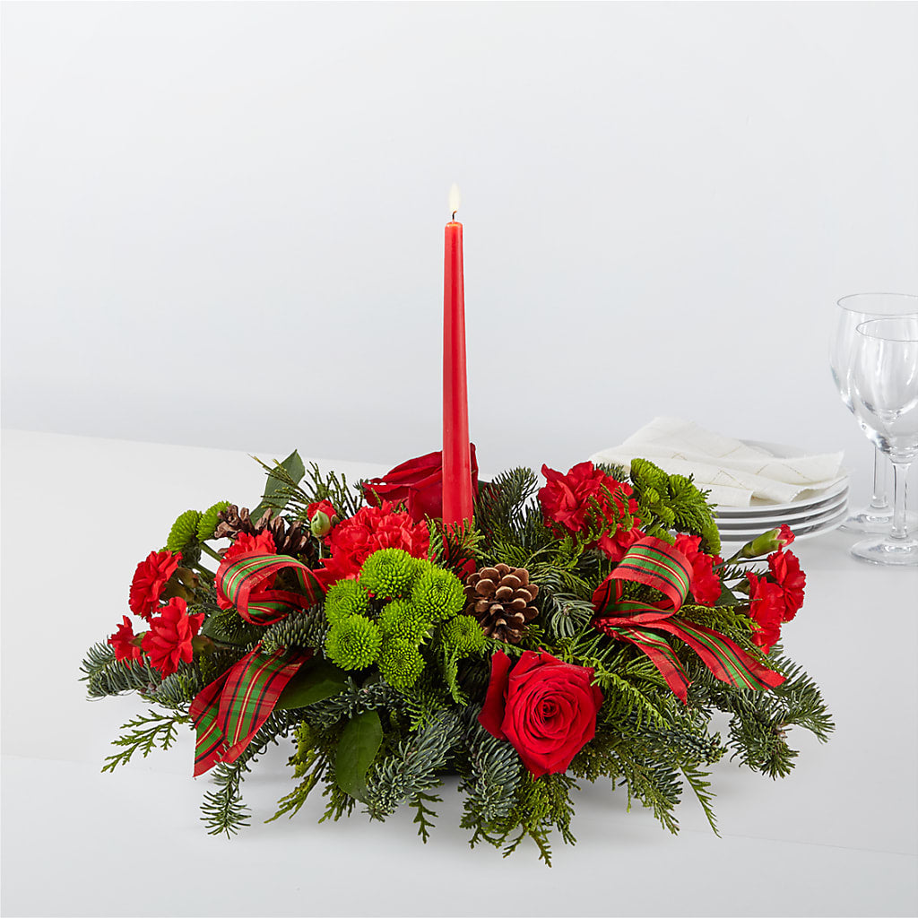 By the Candlelight Centerpiece – BECCA'S BLING AND BLOOMS, Millington TN