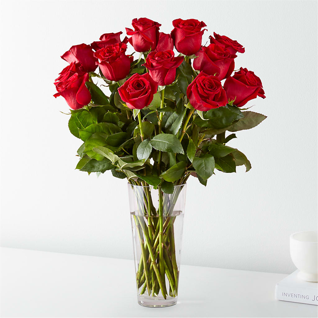 Long Stem Red Rose Bouquet – BECCA'S BLING AND BLOOMS, Millington TN