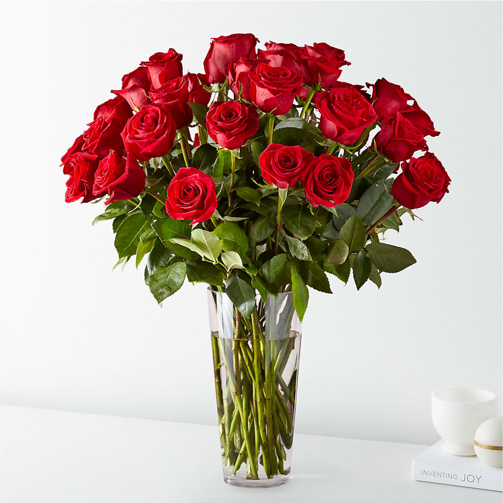 Long Stem Red Rose Bouquet – BECCA'S BLING AND BLOOMS, Millington TN