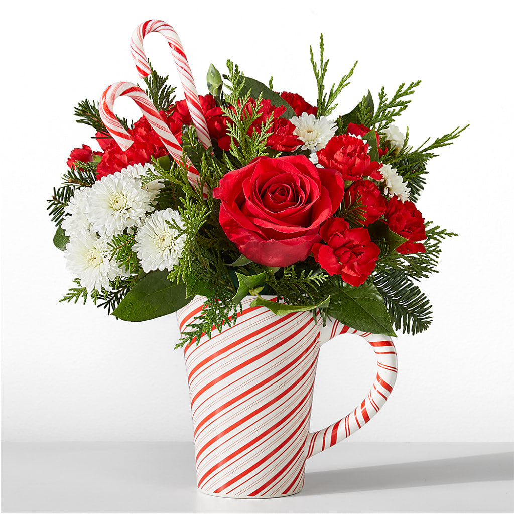 Peppermint Swirl Mug – BECCA'S BLING AND BLOOMS, Millington TN