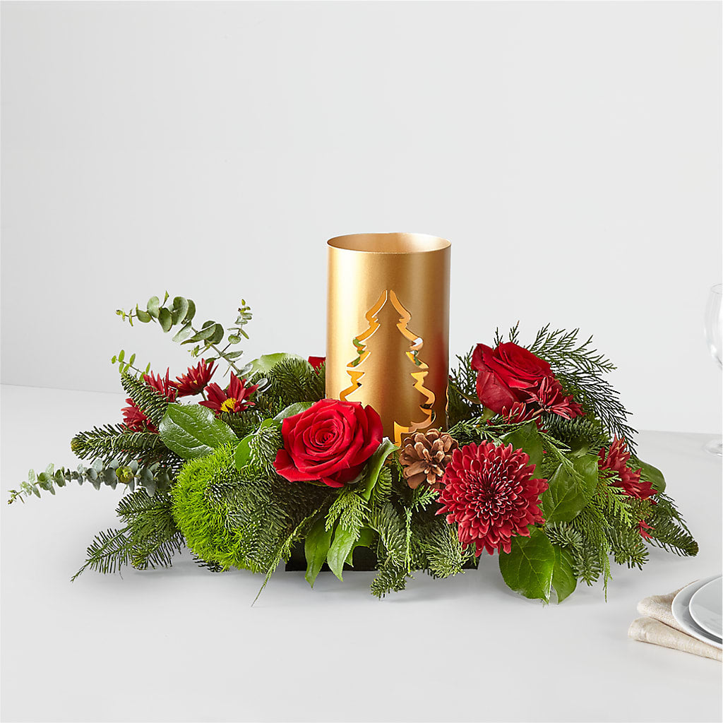 Toast the Season Centerpiece – BECCA'S BLING AND BLOOMS, Millington TN