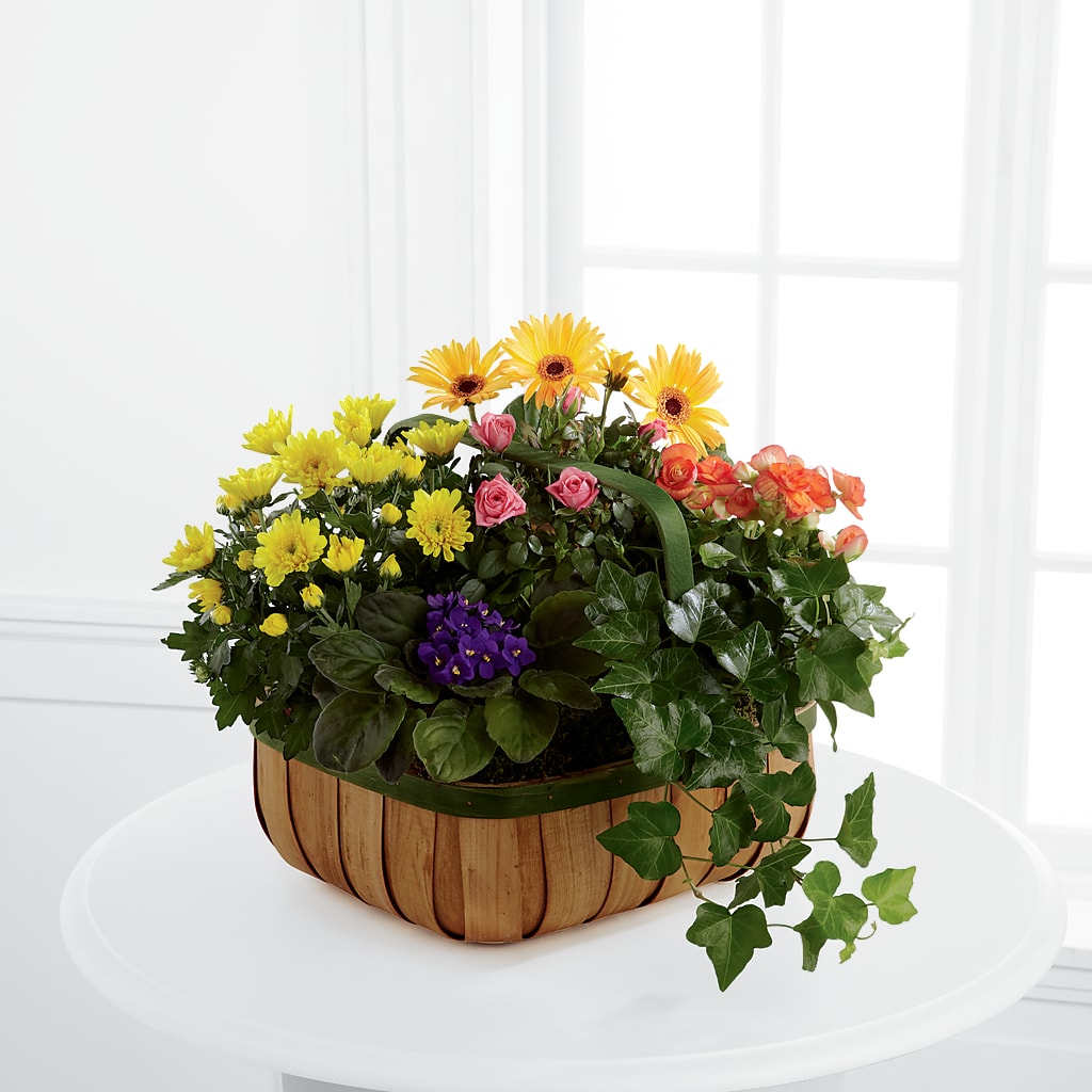 Gentle Blossoms Basket – BECCA'S BLING AND BLOOMS, Millington TN