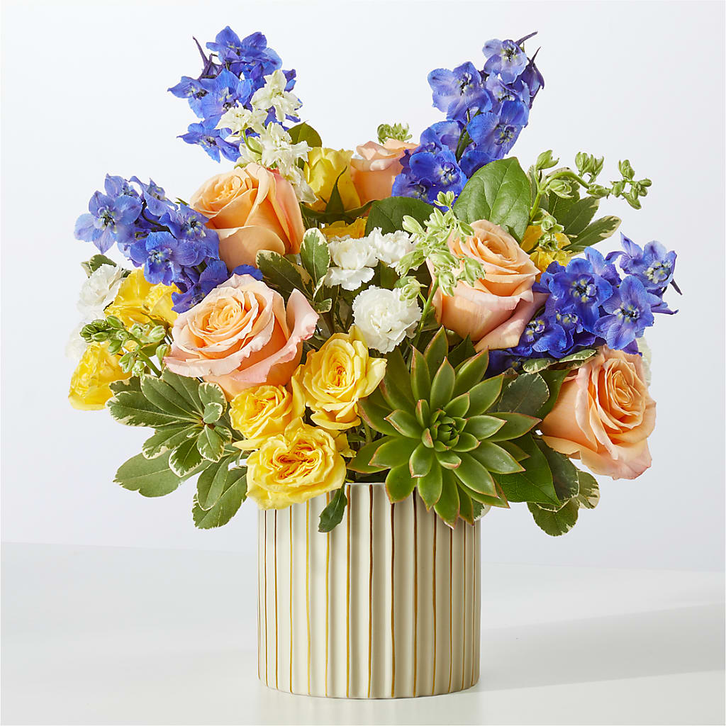 Cobalt Reverie Bouquet – BECCA'S BLING AND BLOOMS, Millington TN
