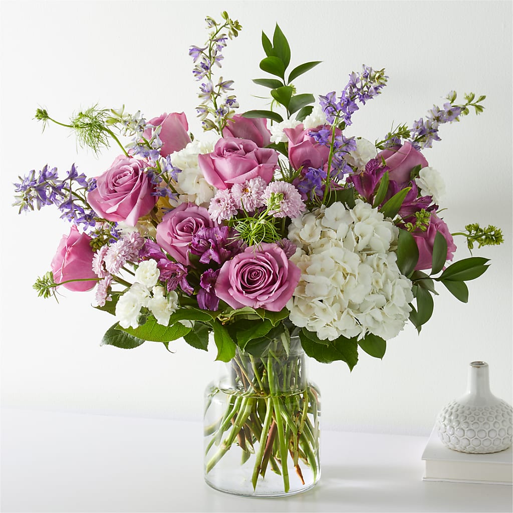 Violet Caress Bouquet – BECCA'S BLING AND BLOOMS, Millington TN