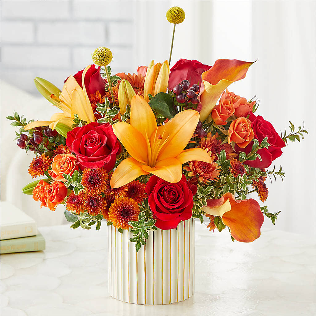 Scarlet Skies Bouquet – BECCA'S BLING AND BLOOMS, Millington TN