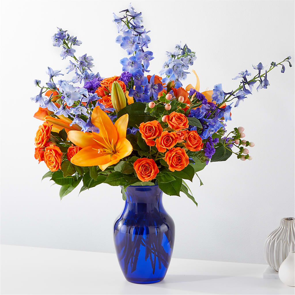 Radiant Citrus Bouquet – BECCA'S BLING AND BLOOMS, Millington TN
