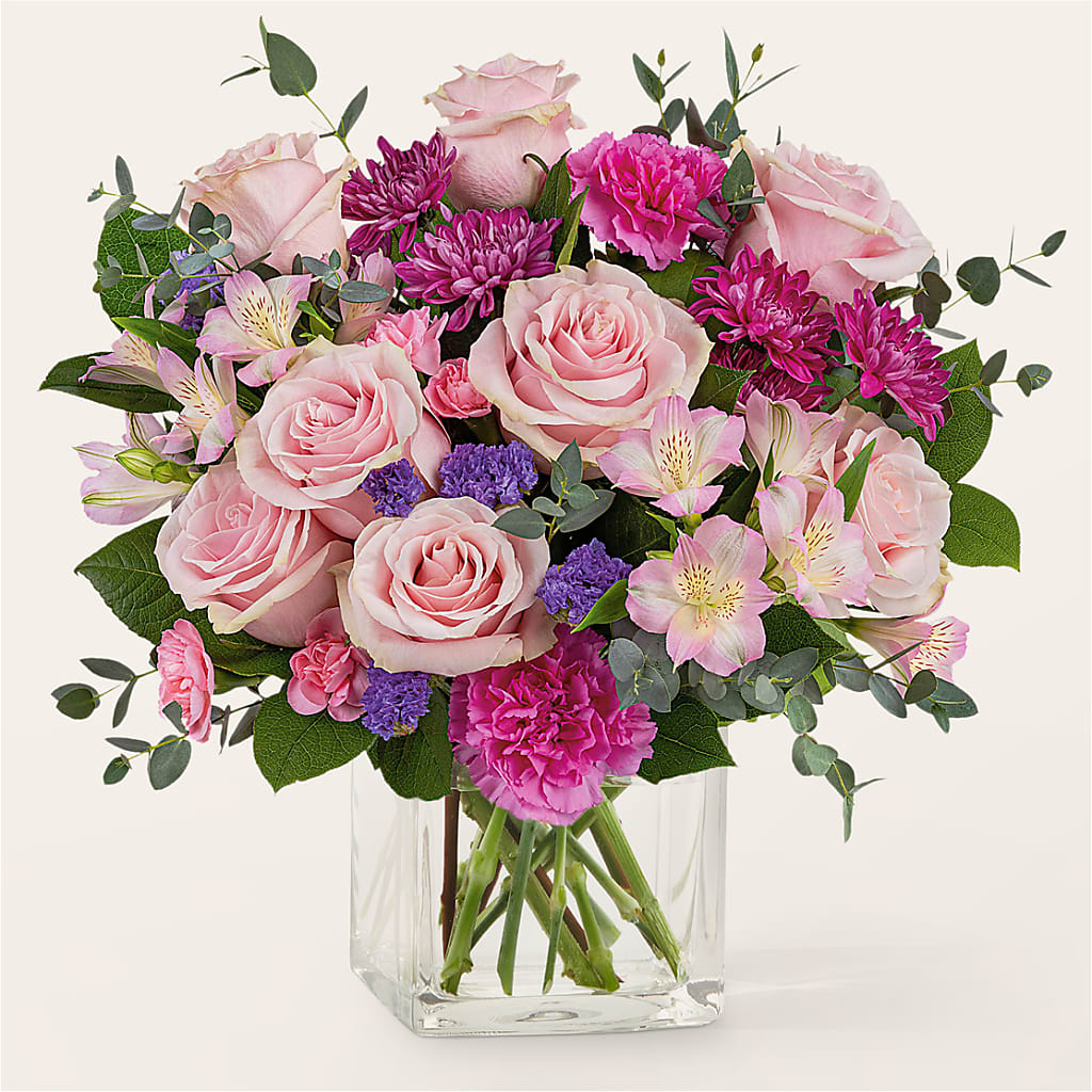Rosy Radiance Bouquet – BECCA'S BLING AND BLOOMS, Millington TN
