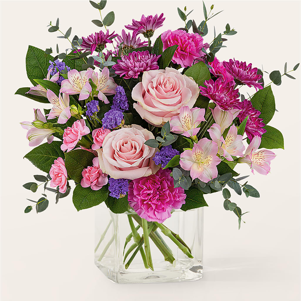 Rosy Radiance Bouquet – BECCA'S BLING AND BLOOMS, Millington TN