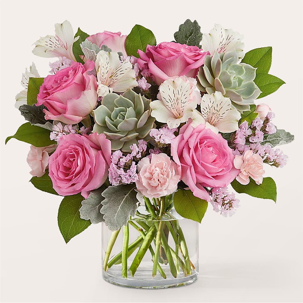 Dusty Rose Bouquet – BECCA'S BLING AND BLOOMS, Millington TN