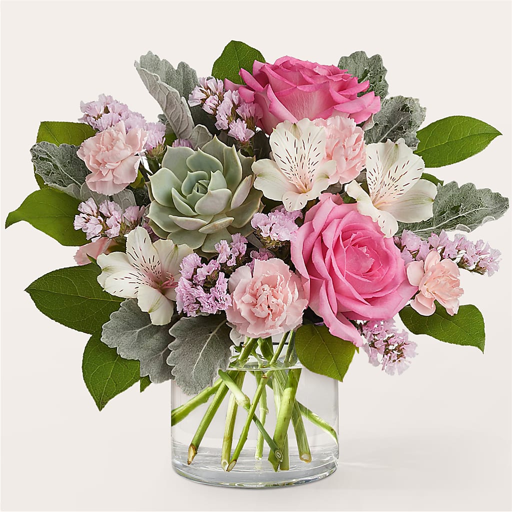 Dusty Rose Bouquet – BECCA'S BLING AND BLOOMS, Millington TN