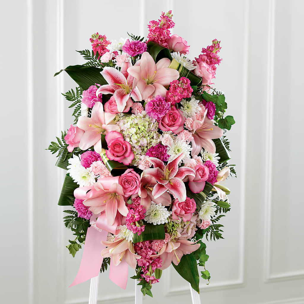 Comforting Standing Spray – BECCA'S BLING AND BLOOMS, Millington TN