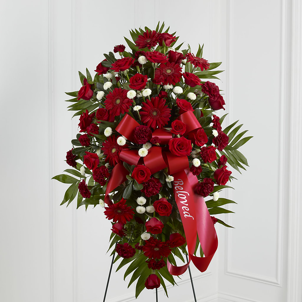 Treasured Memories Standing Spray – BECCA'S BLING AND BLOOMS, Millington TN