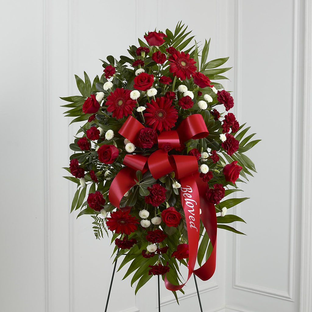 Treasured Memories Standing Spray – BECCA'S BLING AND BLOOMS, Millington TN