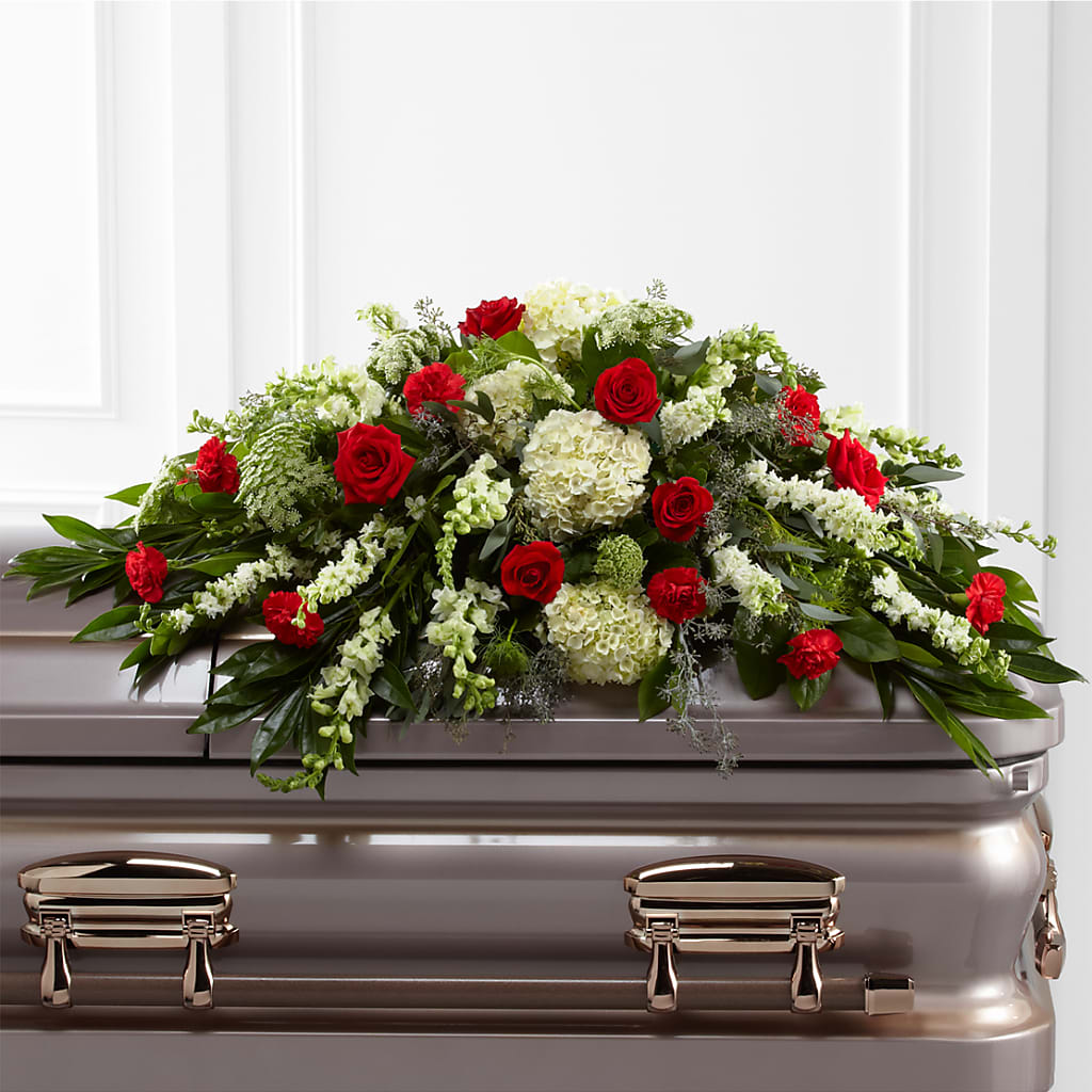Sincerity Casket Spray – BECCA'S BLING AND BLOOMS, Millington TN