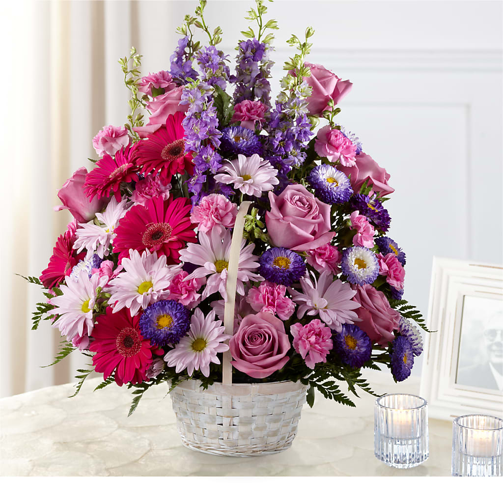 Pastel Peace Basket – BECCA'S BLING AND BLOOMS, Millington TN