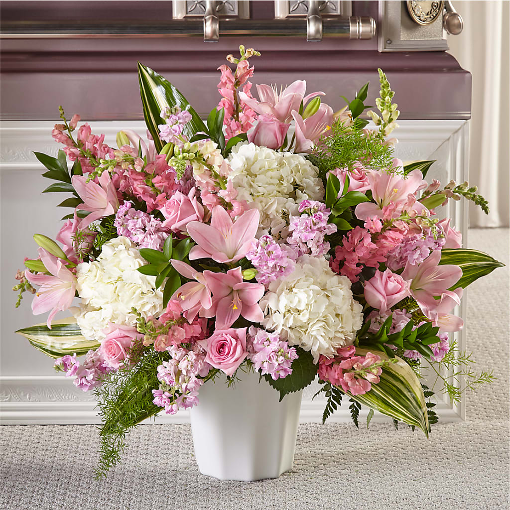 Simply Serene Floor Basket – BECCA'S BLING AND BLOOMS, Millington TN