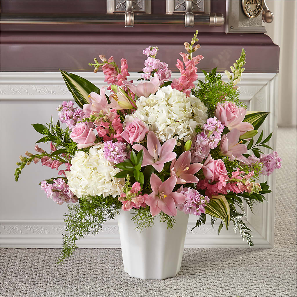 Simply Serene Floor Basket – BECCA'S BLING AND BLOOMS, Millington TN