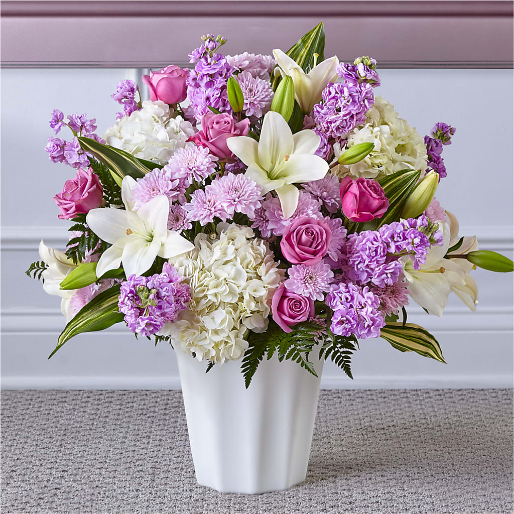 Heaven Sent Floor Basket – BECCA'S BLING AND BLOOMS, Millington TN
