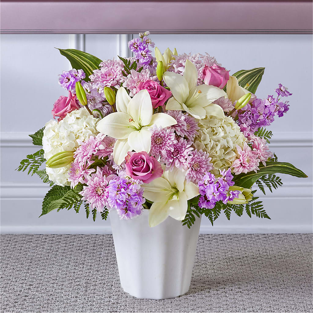 Heaven Sent Floor Basket – BECCA'S BLING AND BLOOMS, Millington TN