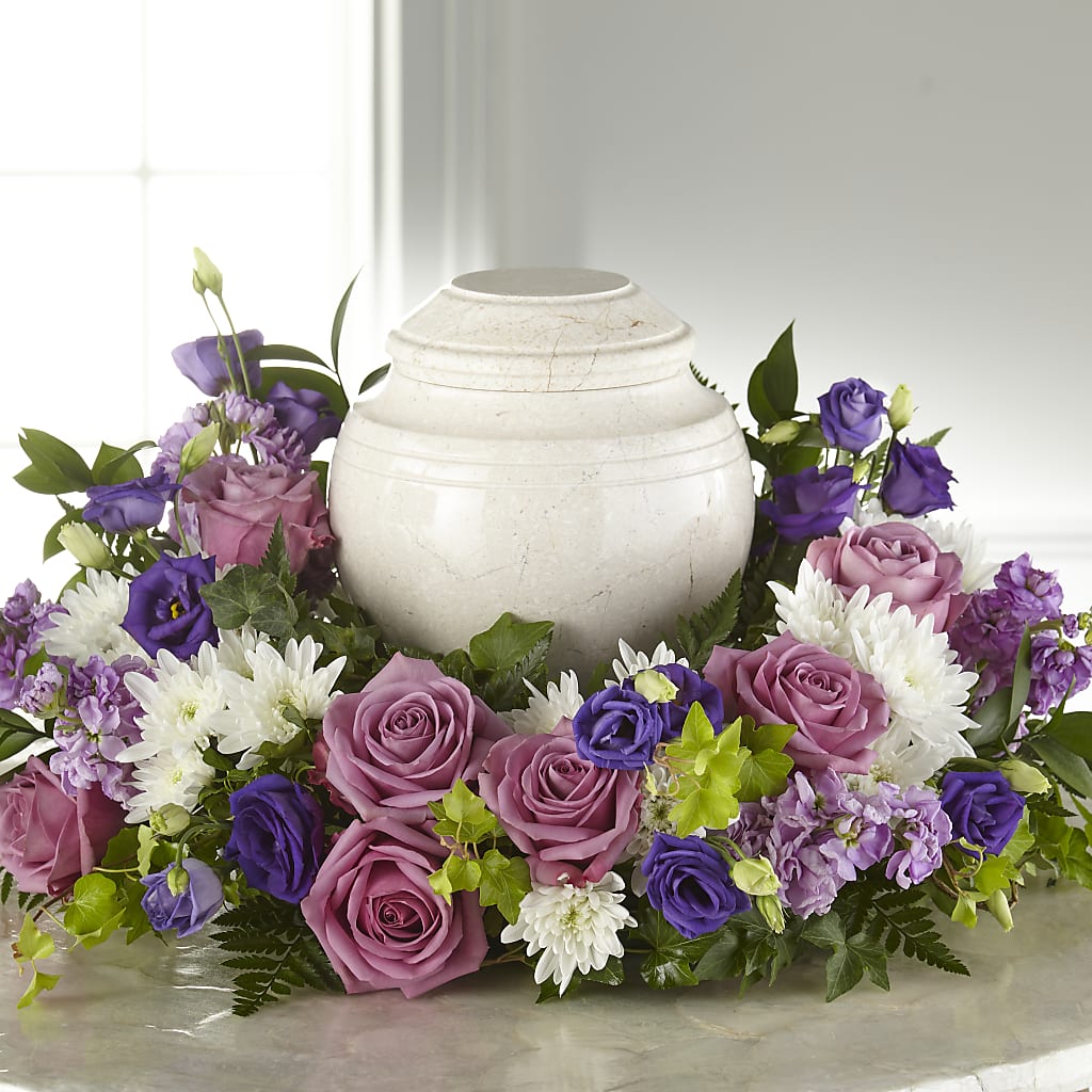 Blooming Sympathy Cremation Adornment – BECCA'S BLING AND BLOOMS, Millington TN
