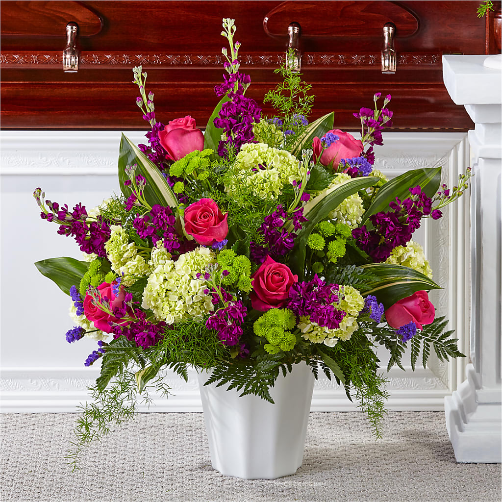 Beautiful Horizons Floor Basket – BECCA'S BLING AND BLOOMS, Millington TN