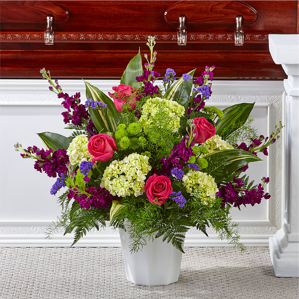 Beautiful Horizons Floor Basket – BECCA'S BLING AND BLOOMS, Millington TN