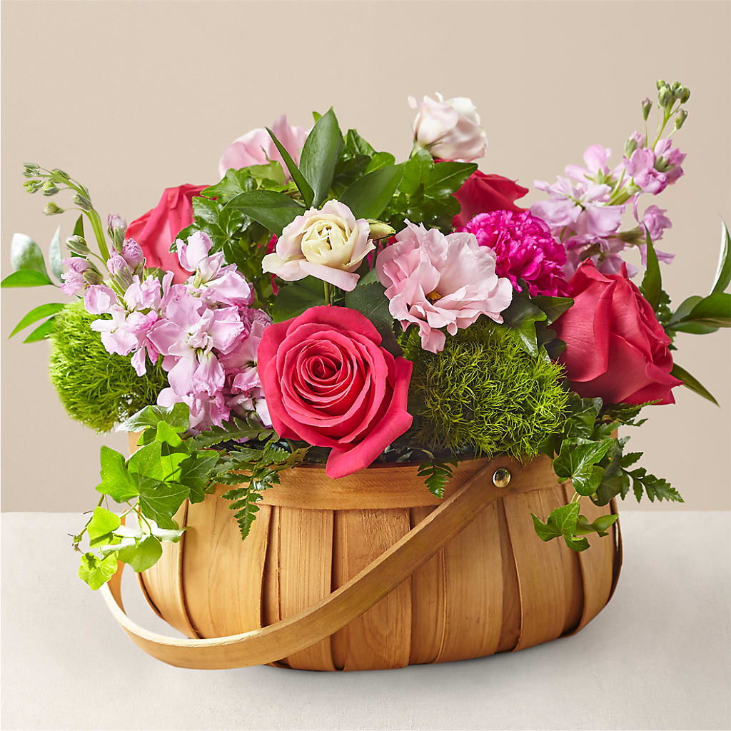 Radiance in Bloom Basket – BECCA'S BLING AND BLOOMS, Millington TN
