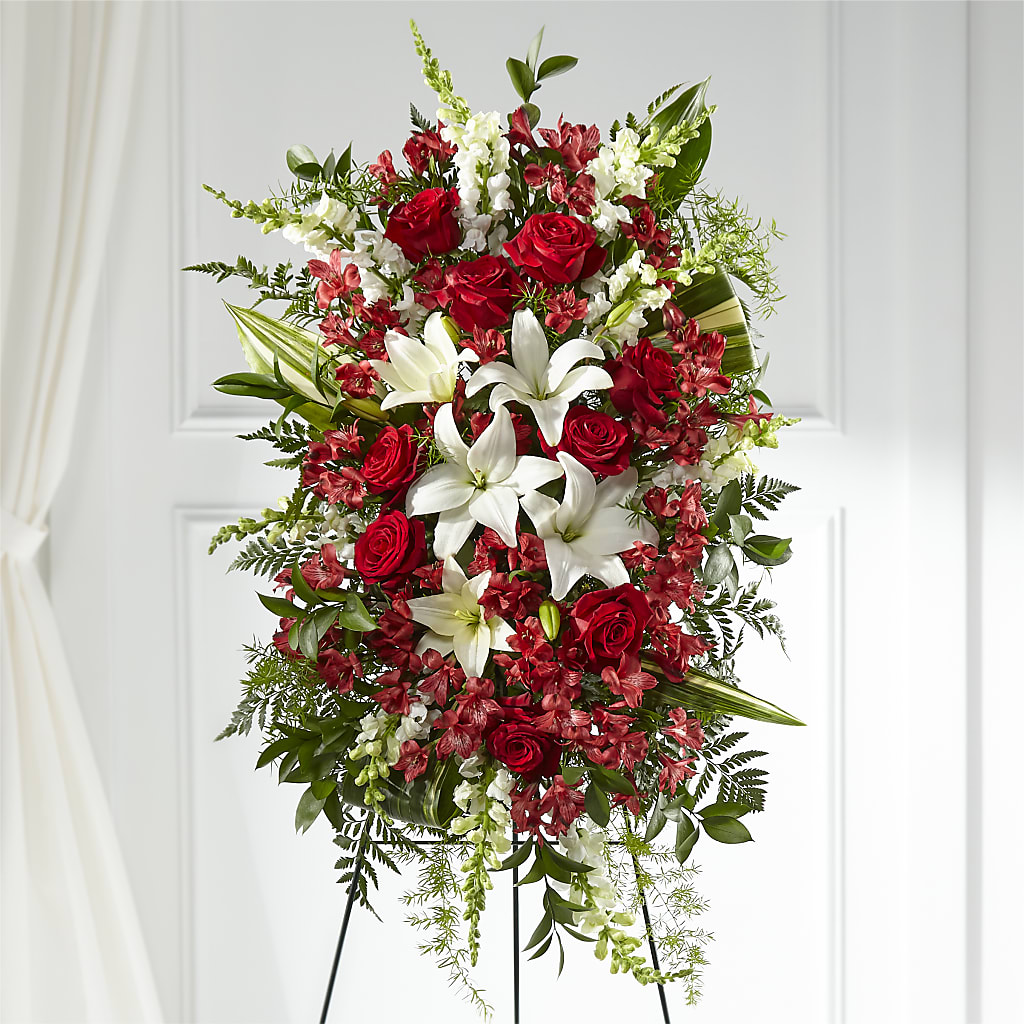 Everlasting Memory Standing Spray – BECCA'S BLING AND BLOOMS, Millington TN