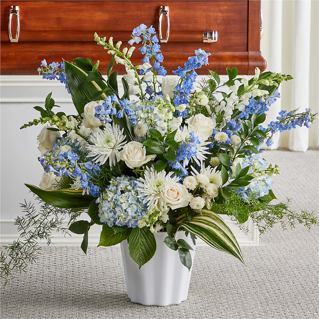 Everlasting Memories Floor Basket – BECCA'S BLING AND BLOOMS, Millington TN