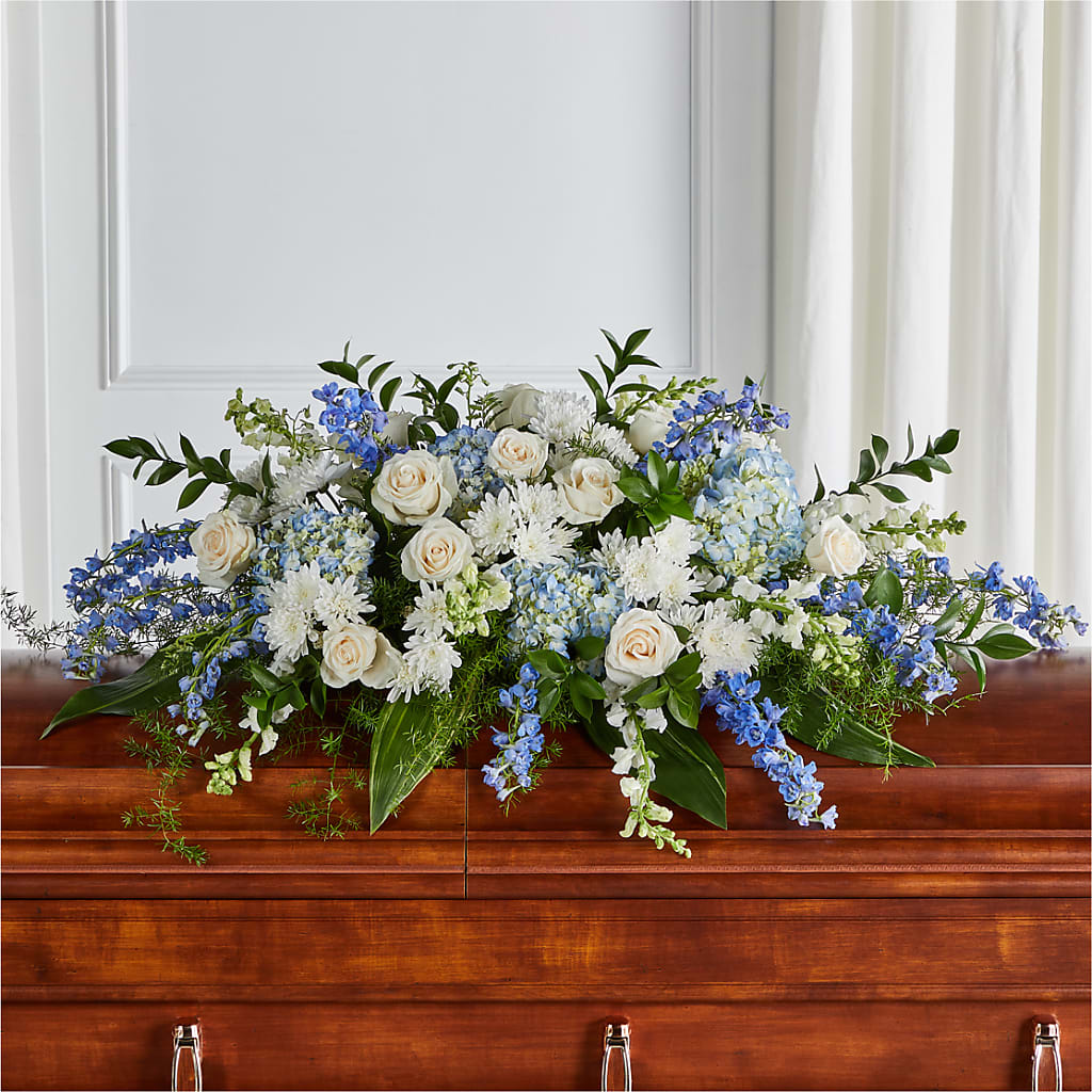 Timeless Essence Casket Spray – BECCA'S BLING AND BLOOMS, Millington TN