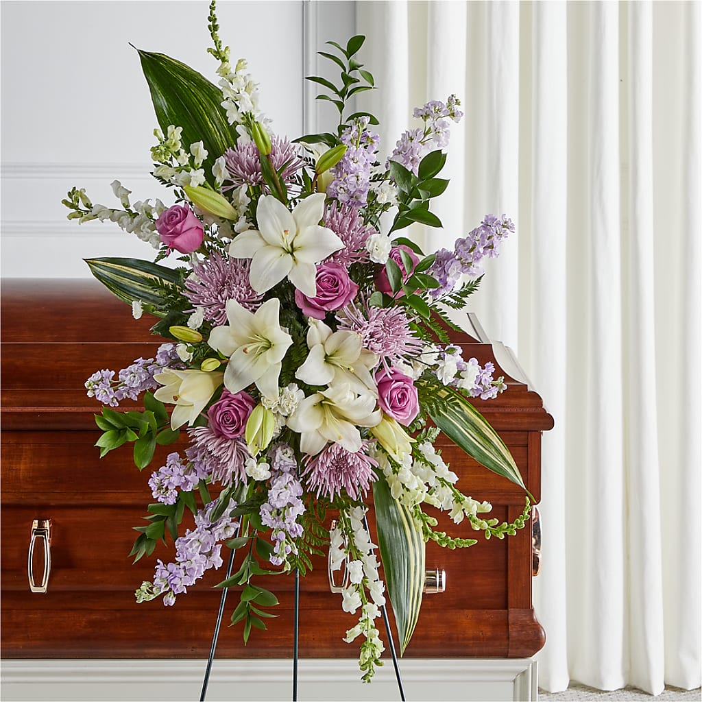 Grateful Hearts Standing Spray – BECCA'S BLING AND BLOOMS, Millington TN