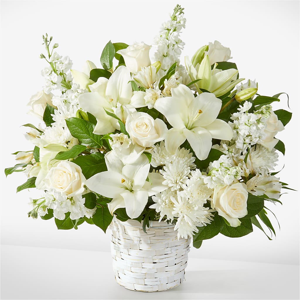 Peaceful Reflections Arrangement – BECCA'S BLING AND BLOOMS, Millington TN
