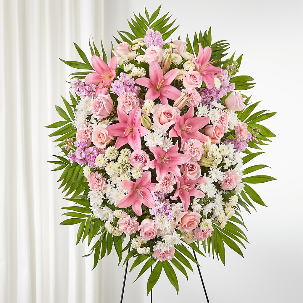 Offering Solace Standing Spray – BECCA'S BLING AND BLOOMS, Millington TN