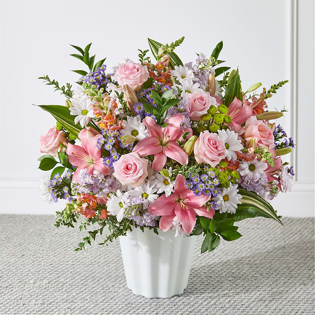 Abundant Compassion Floor Basket – BECCA'S BLING AND BLOOMS, Millington TN