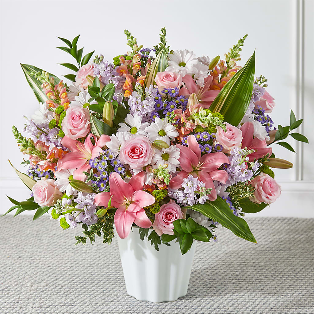 Abundant Compassion Floor Basket – BECCA'S BLING AND BLOOMS, Millington TN