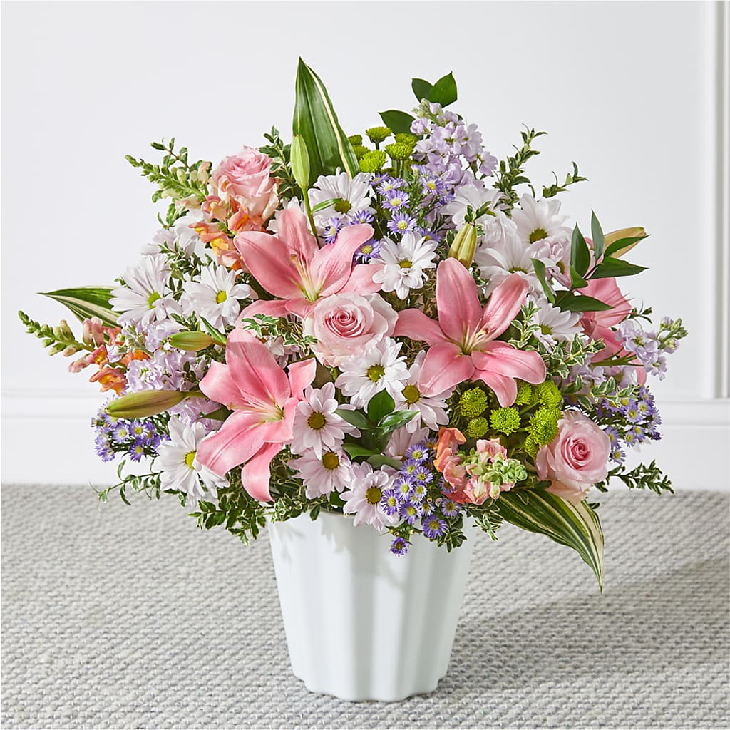 Abundant Compassion Floor Basket – BECCA'S BLING AND BLOOMS, Millington TN