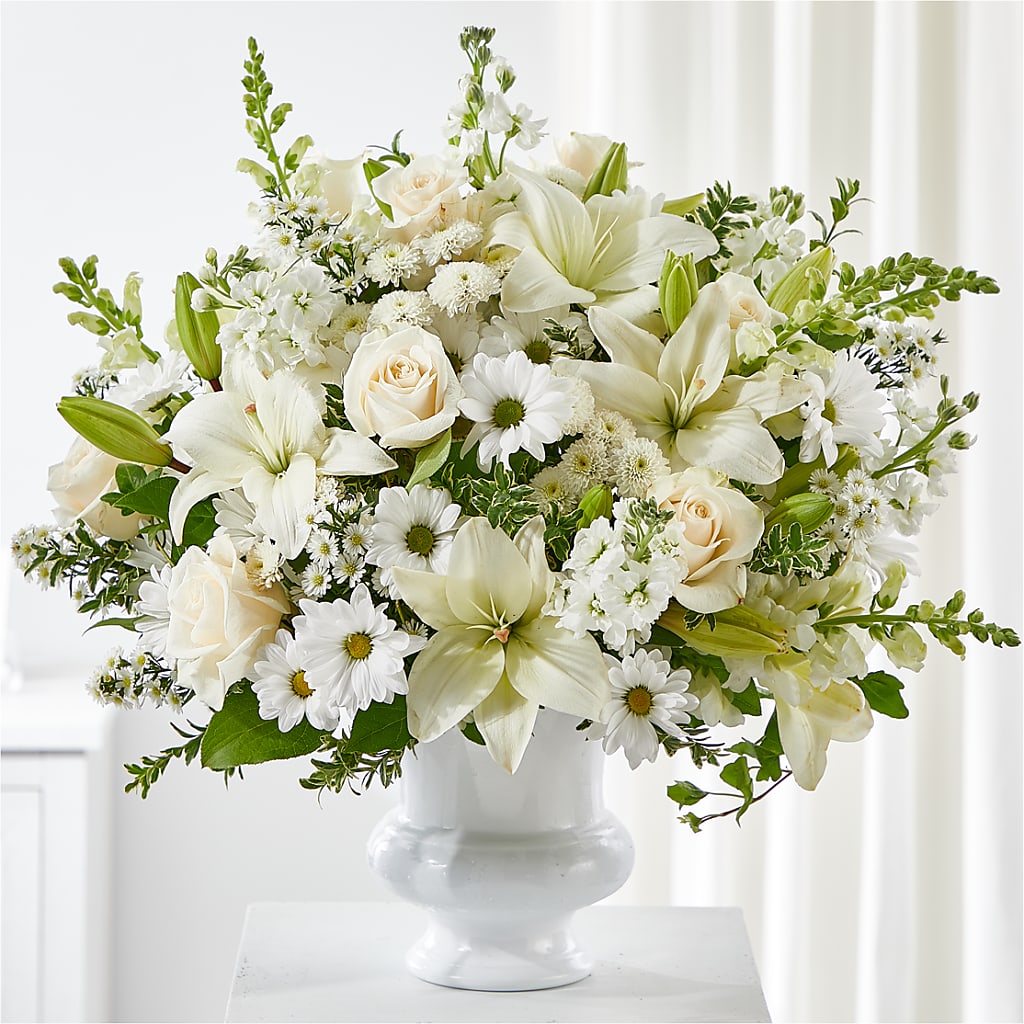 Uplifting Urn Arrangement – BECCA'S BLING AND BLOOMS, Millington TN