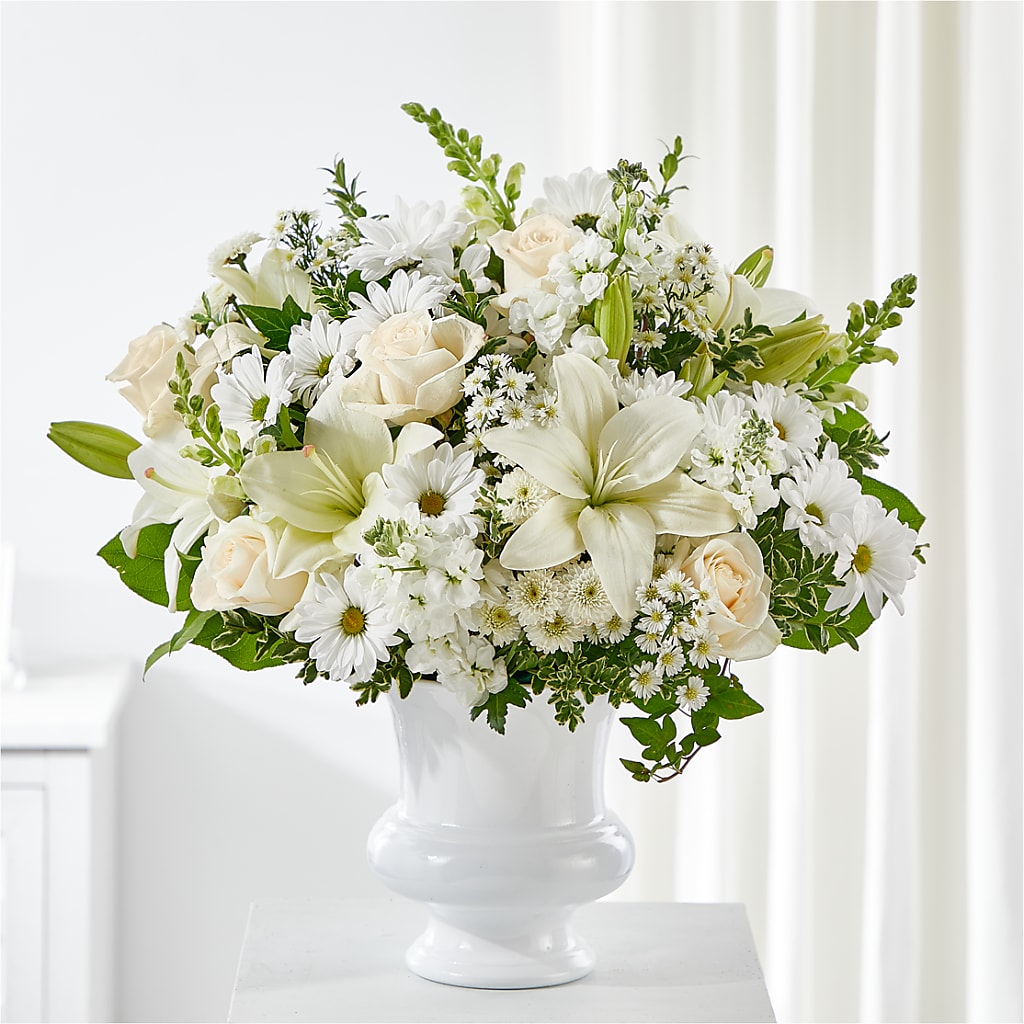 Uplifting Urn Arrangement – BECCA'S BLING AND BLOOMS, Millington TN
