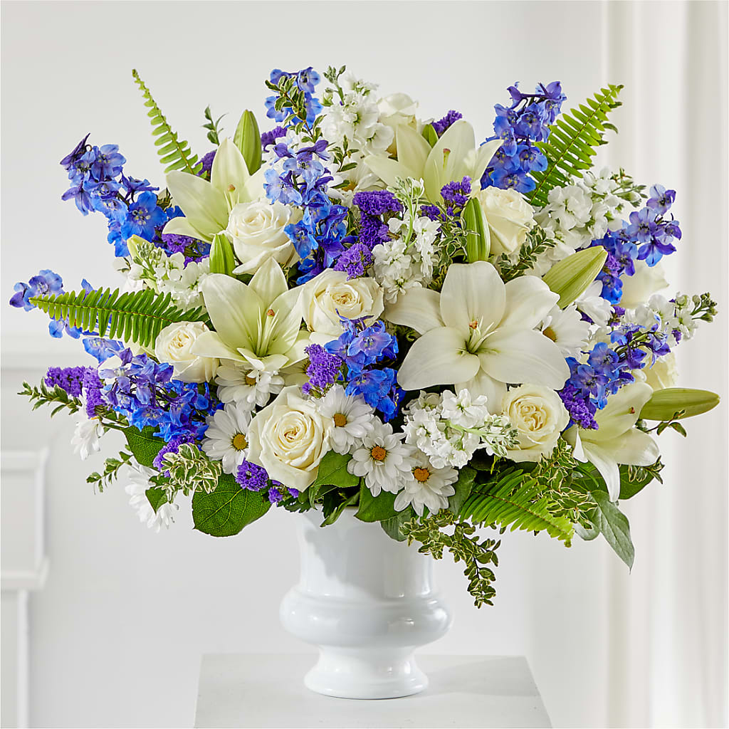 Expressions of Hope Urn Arrangement – BECCA'S BLING AND BLOOMS, Millington TN