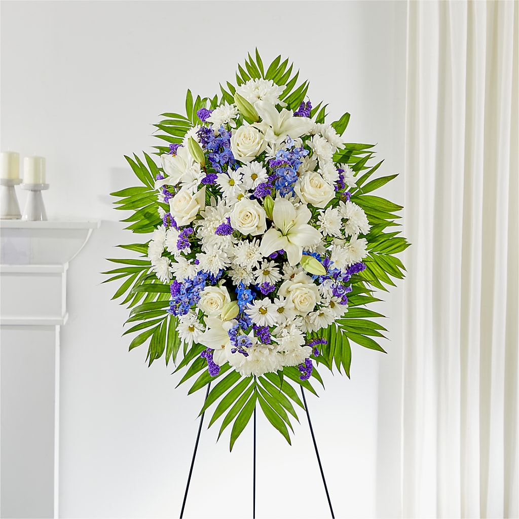 At Rest Standing Spray – BECCA'S BLING AND BLOOMS, Millington TN