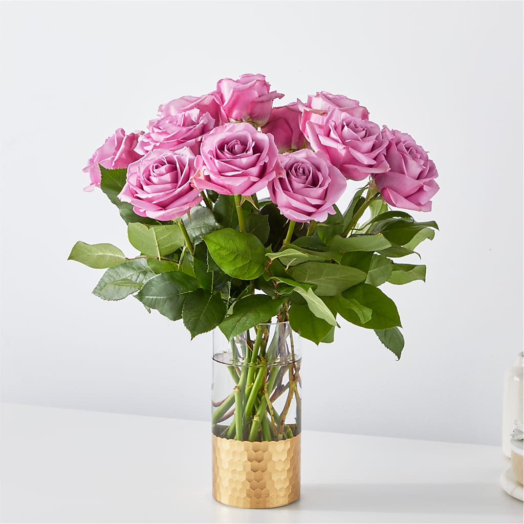 Secret Admirer Lavender Rose Bouquet – BECCA'S BLING AND BLOOMS, Millington TN