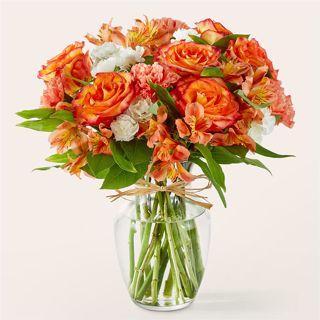 Apricot Glow Bouquet – BECCA'S BLING AND BLOOMS, Millington TN