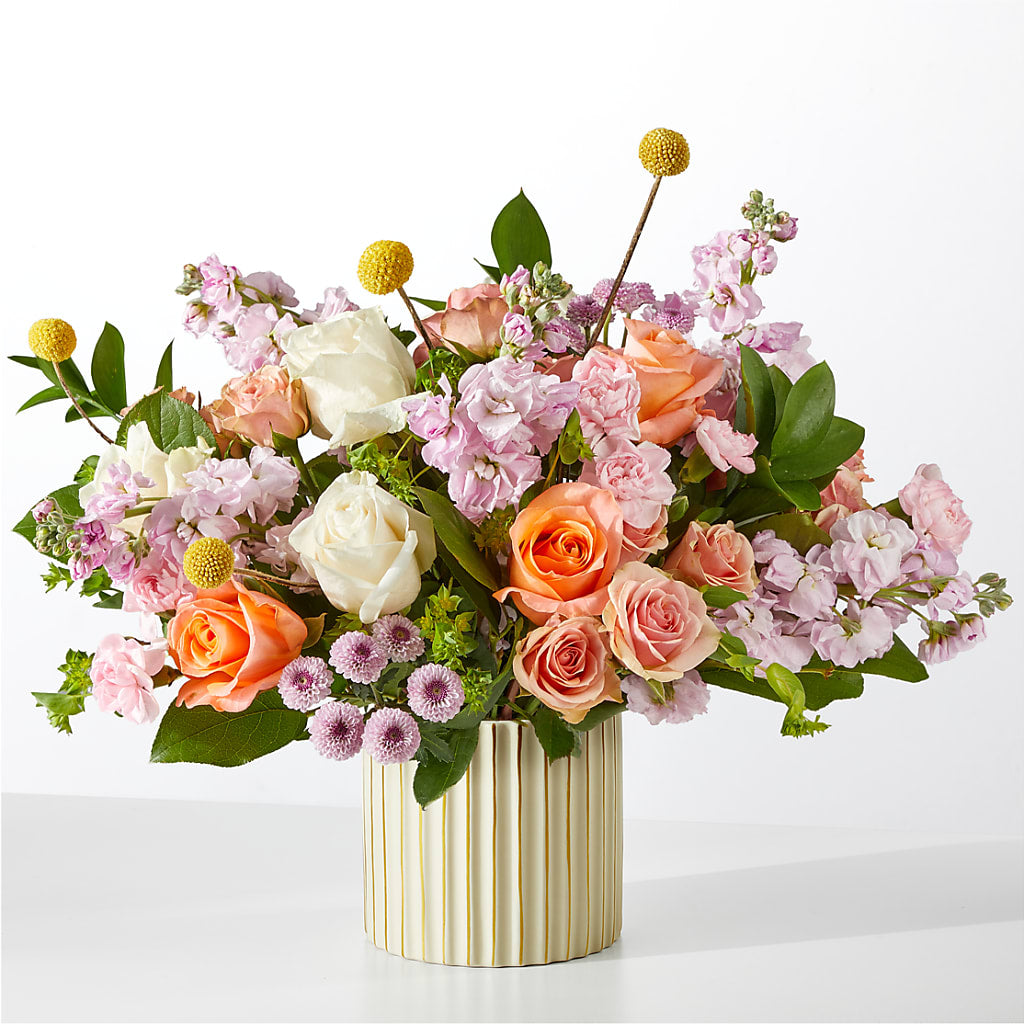 French Market Bouquet with Ivory Vase – BECCA'S BLING AND BLOOMS, Millington TN