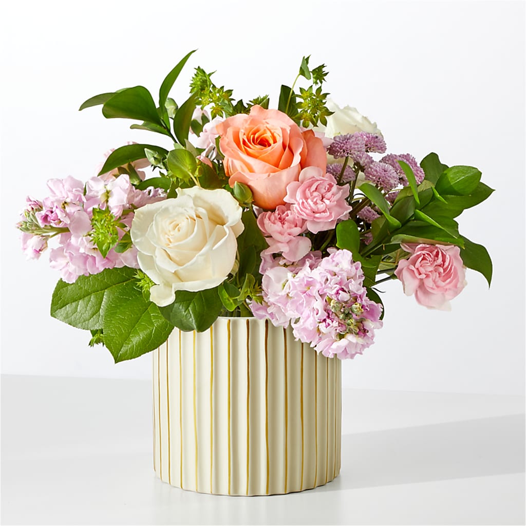 French Market Bouquet with Ivory Vase – BECCA'S BLING AND BLOOMS, Millington TN