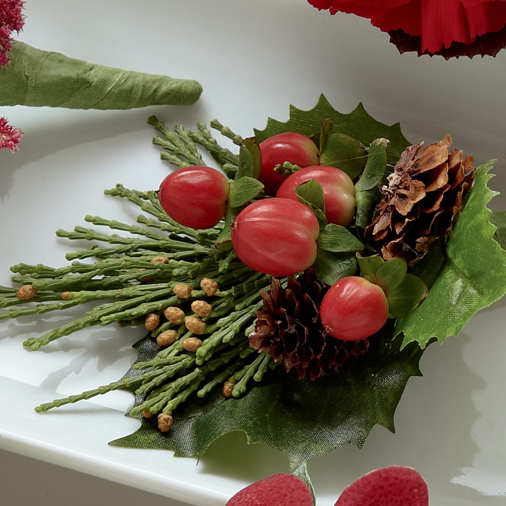 Red Berry Boutonniere – BECCA'S BLING AND BLOOMS, Millington TN