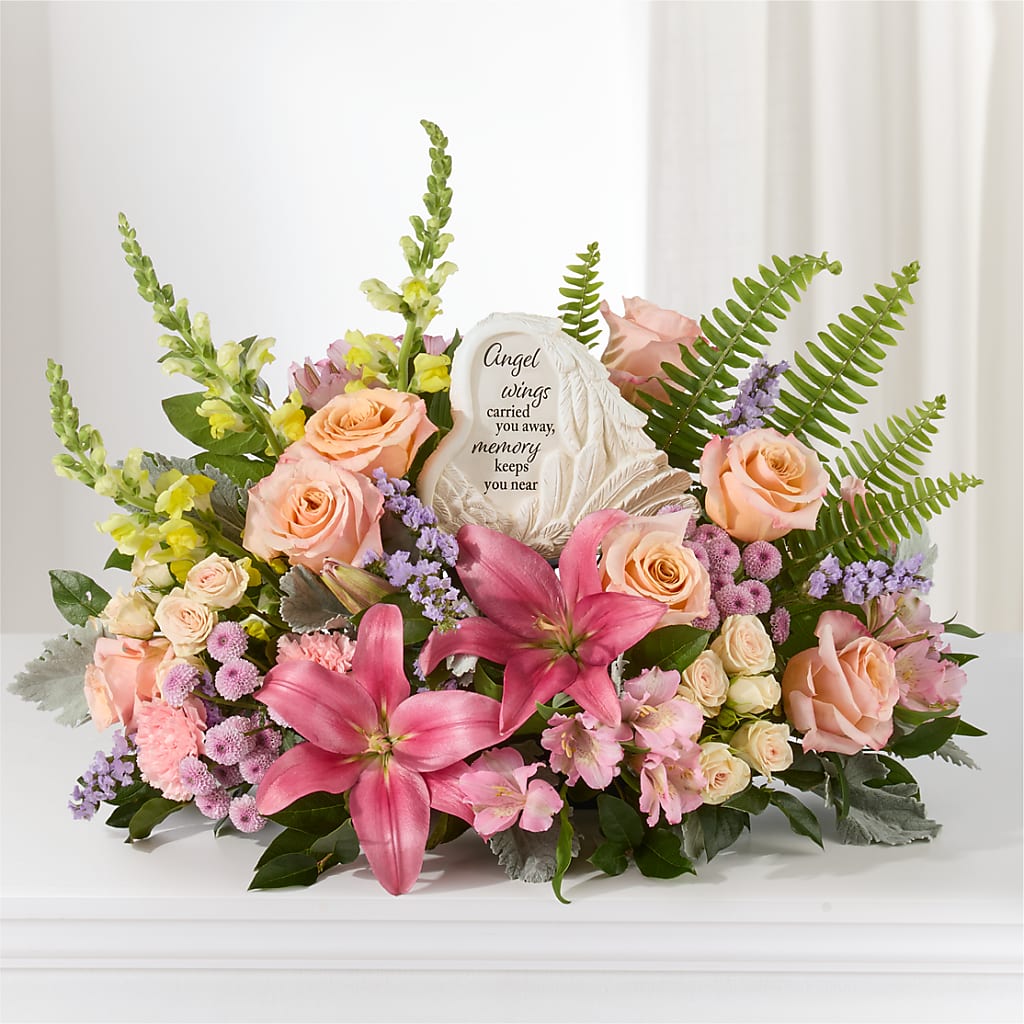Gentle Light Arrangement – BECCA'S BLING AND BLOOMS, Millington TN
