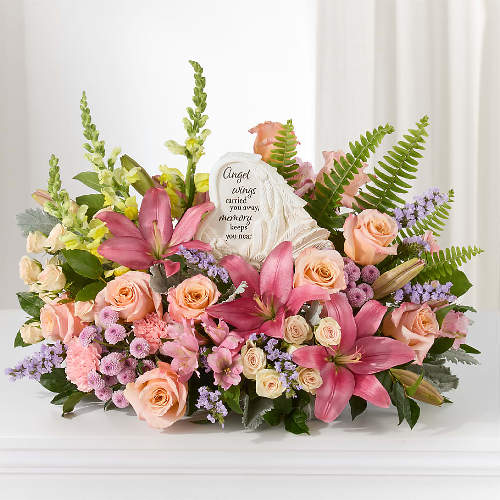 Gentle Light Arrangement – BECCA'S BLING AND BLOOMS, Millington TN