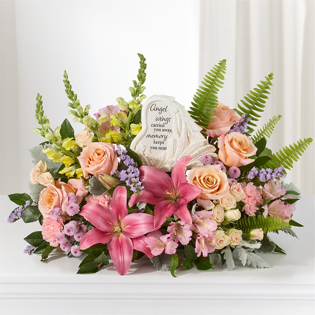 Gentle Light Arrangement – BECCA'S BLING AND BLOOMS, Millington TN