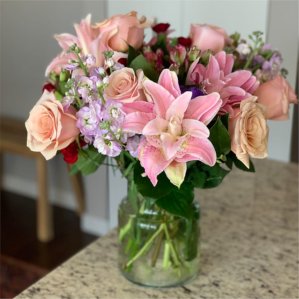 Romantique Bouquet – BECCA'S BLING AND BLOOMS, Millington TN